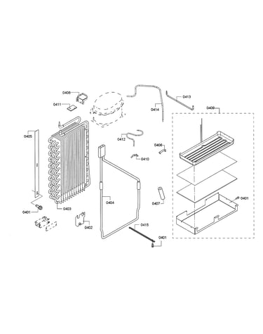 Drain pan/evaporator