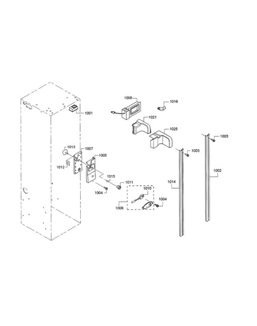 Air baffle/air duct cover