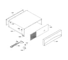 Thermador KBUIT4855E/06 wire assembly/top cover diagram