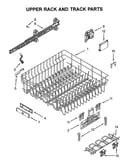 Upper rack & track