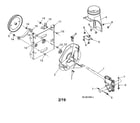 Husqvarna ST224-96193009603 gearbox auger/impeller steel diagram