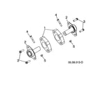 Husqvarna 96193009603 auger ball bearing diagram