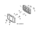 Husqvarna ST224-96193009603 skid show diagram