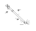 Husqvarna ST224-96193009603 cable rotator assembly diagram