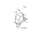 Husqvarna ST224-96193009603 belt cover diagram