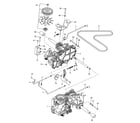 Husqvarna 967924801-00 hydraulic pump-motor diagram