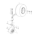 Husqvarna Z142-967924801-00 wheels & tires diagram