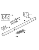 Rail assembly parts