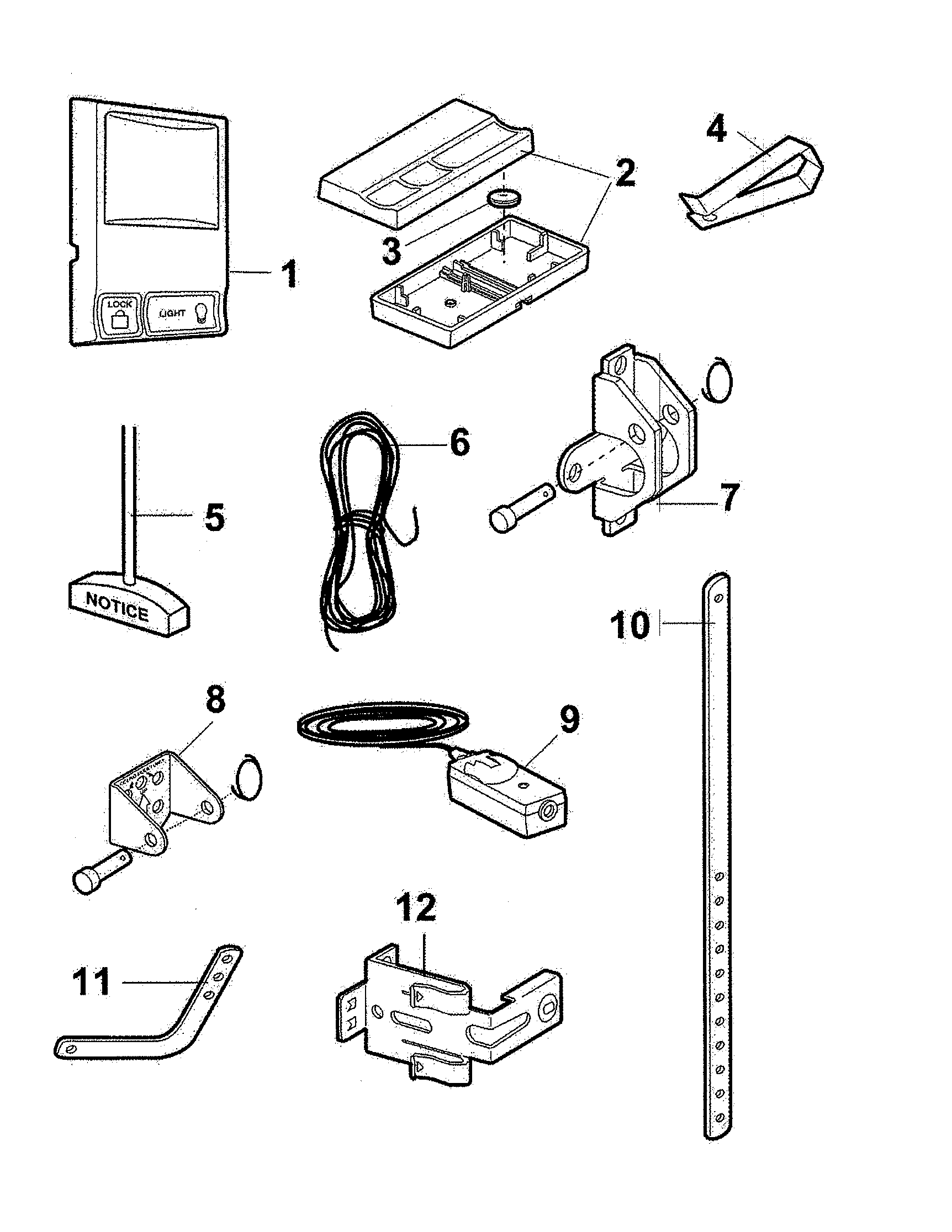 Installation parts