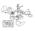 Chamberlain 1265LM motor unit assembly parts diagram