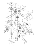 Mower deck/cutting deck