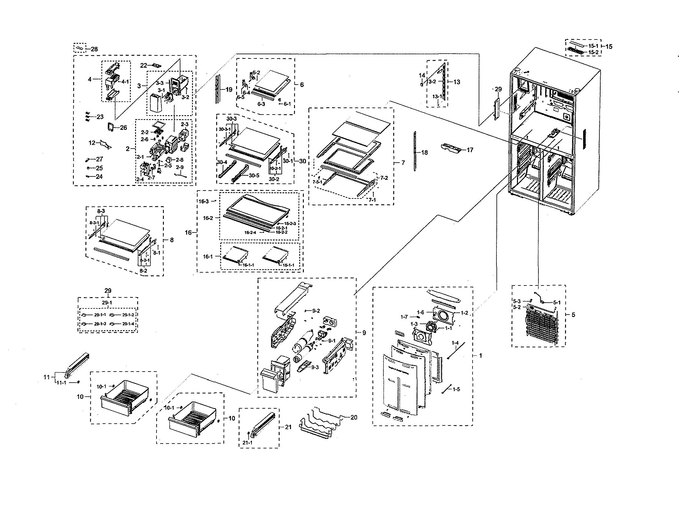 Refrigerator / icemaker