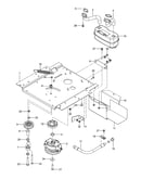 Engine mounting/guards/muffler