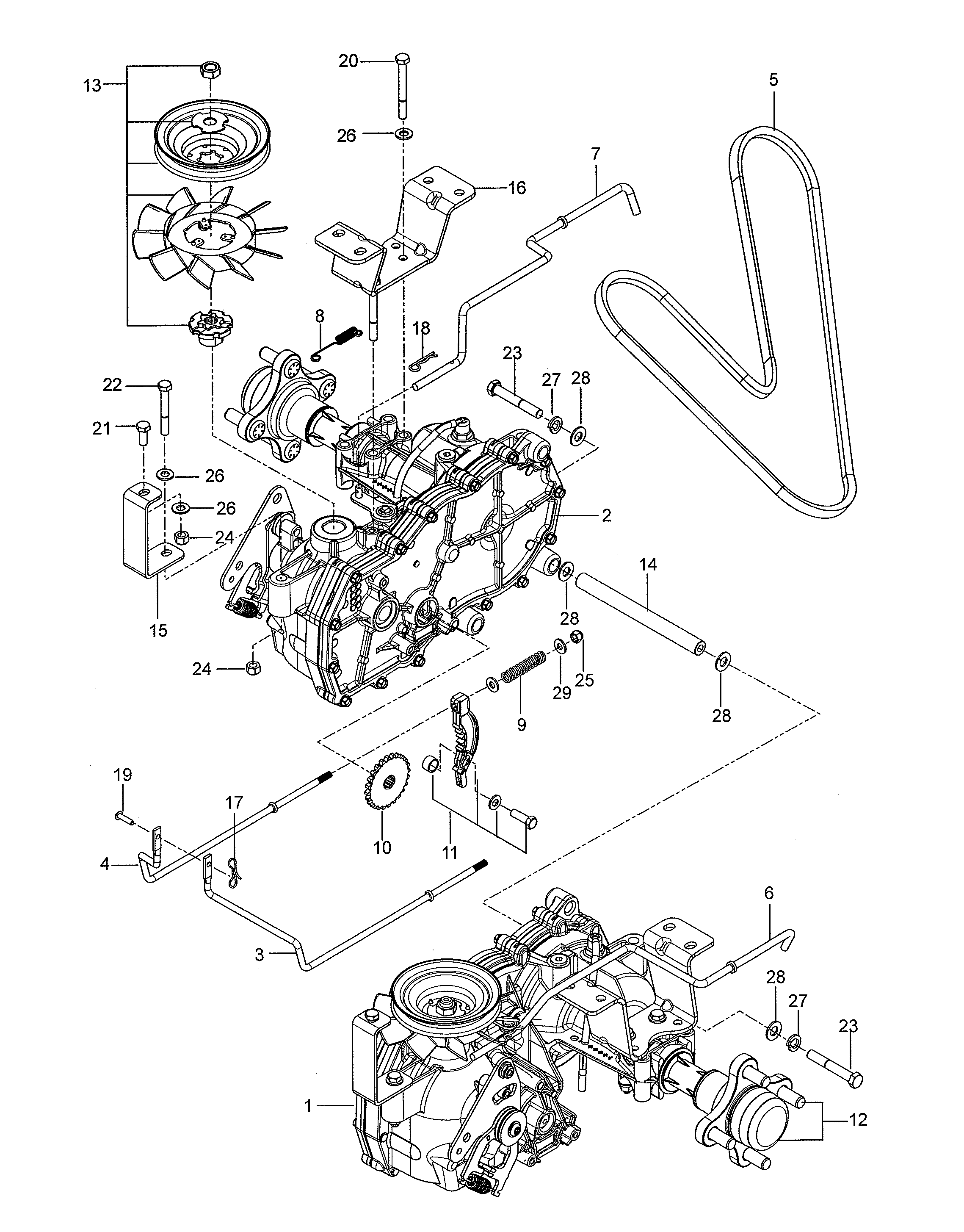Hydraulic pump-motor