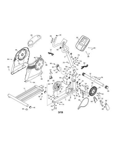 Console/uprights/pulleys