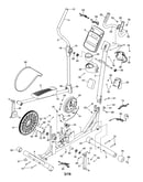 Left arm & pedal/console/base