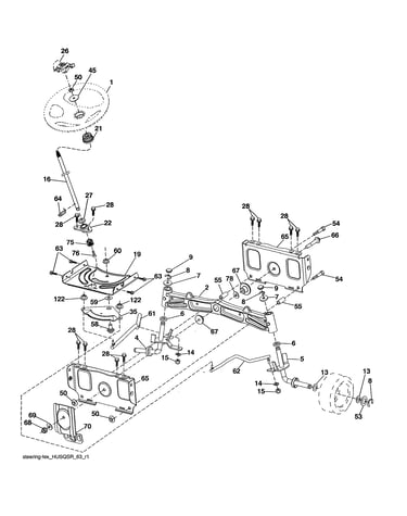 Steering assembly