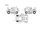 Husqvarna LGT54DXL-96043026100 decals diagram