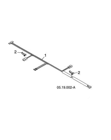 Lights wire harness