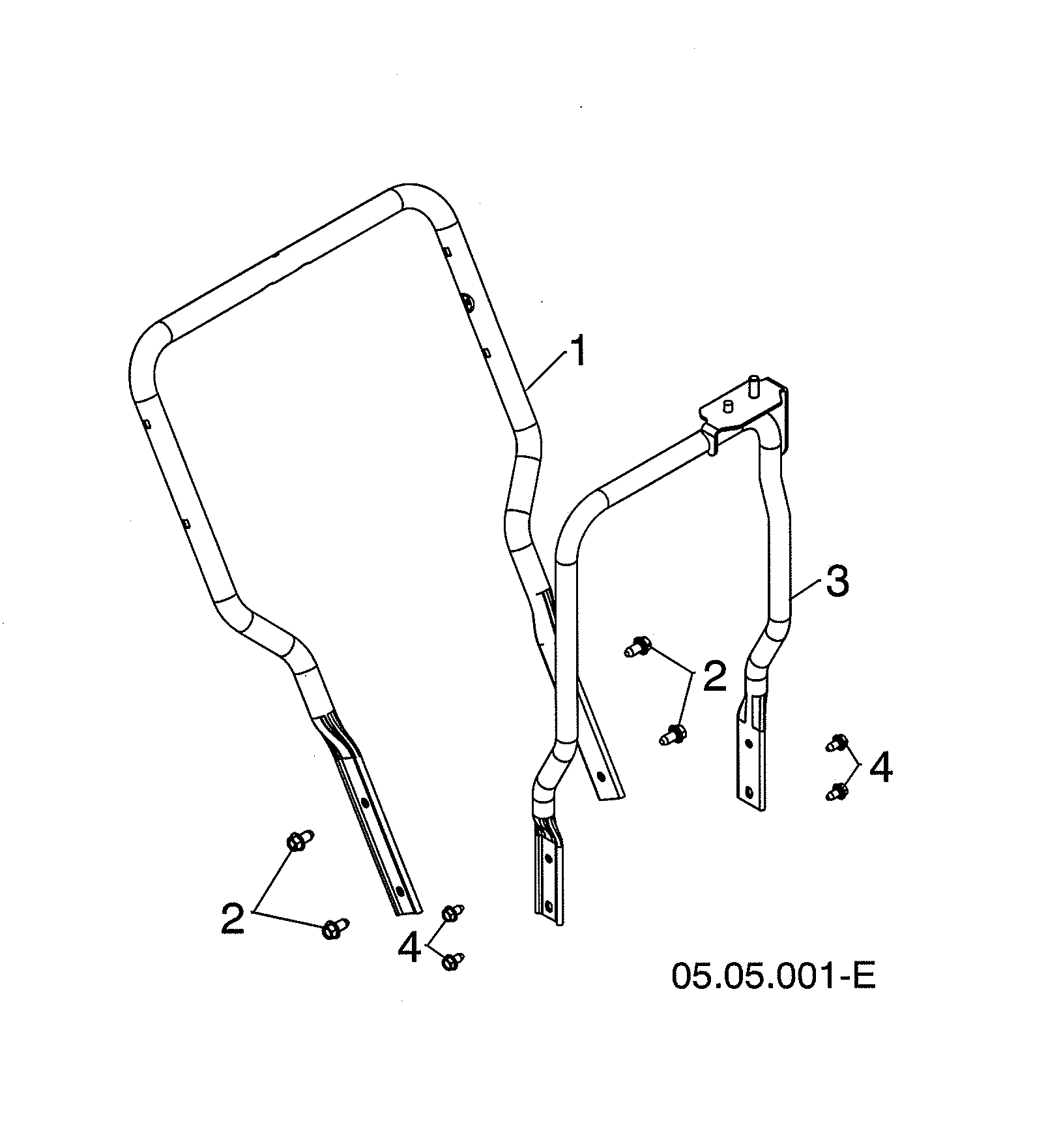 Lower handle