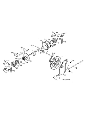 Friction disc combo pulley