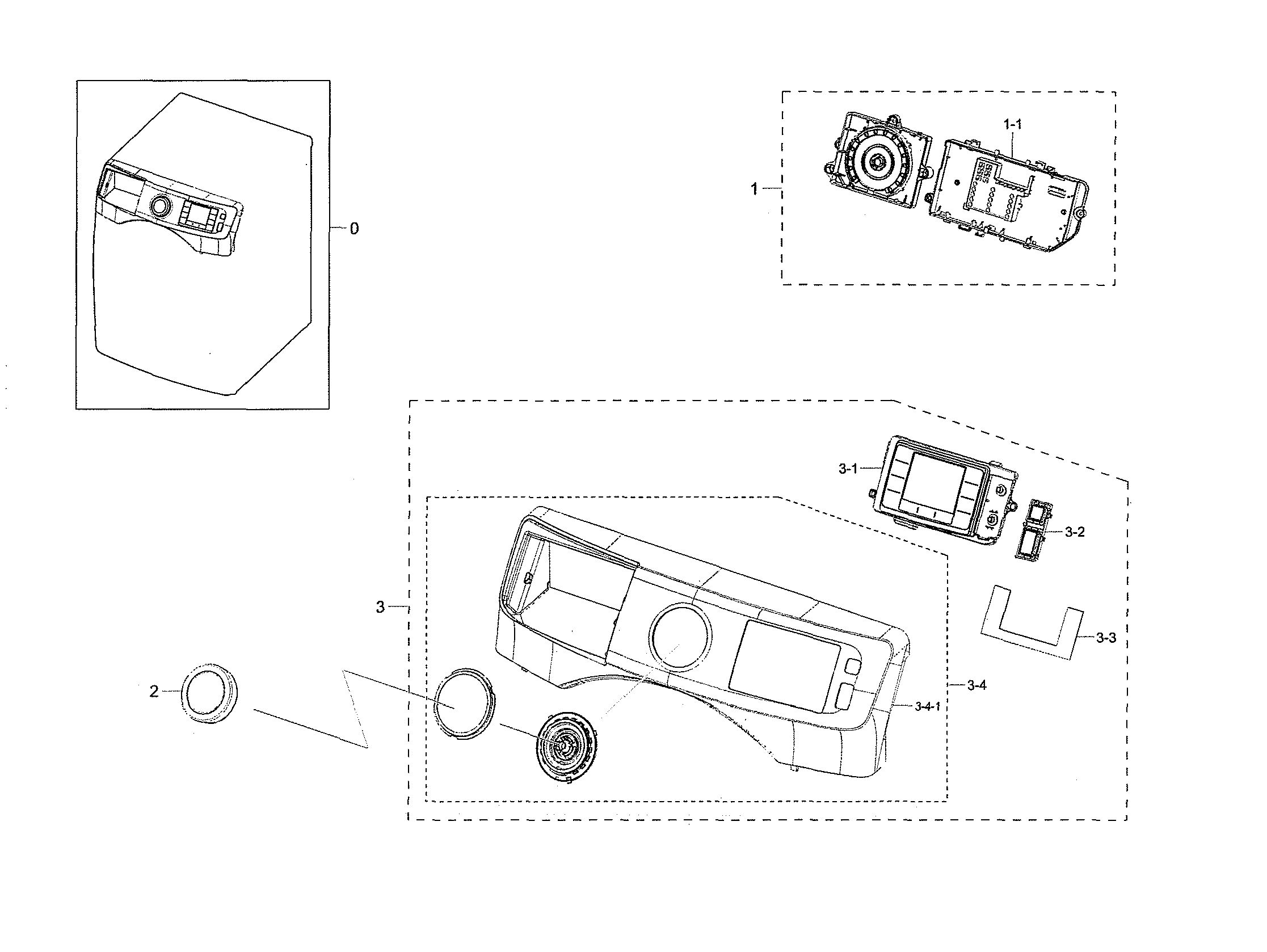 Control panel parts