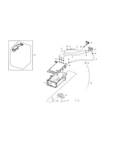 Drawer housing
