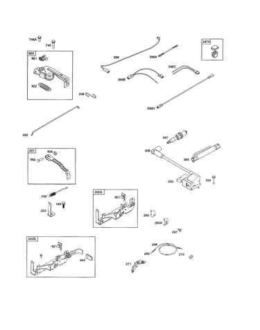 Armature/controls/electrical system/ignition
