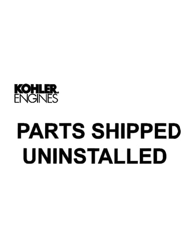 Parts shipped unistalled