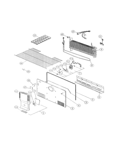 Freezer parts
