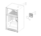 Kenmore 11169332811 total refrigerator diagram