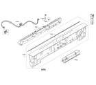 Bosch SHPM78W52N/10 fascia panel diagram