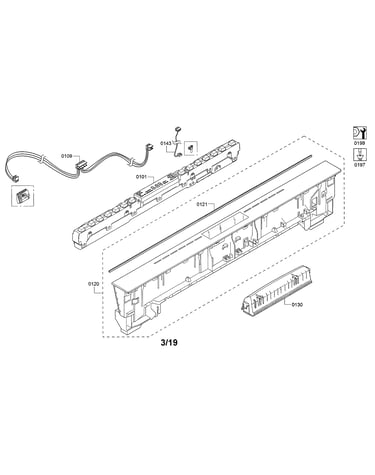 Fascia panel