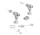 Craftsman 12521417 cordless drill diagram