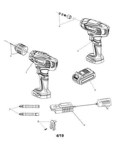 Cordless drill