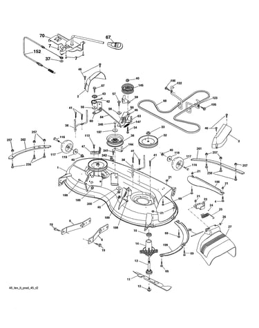 Mower deck