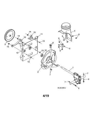 Gearbox/impeller