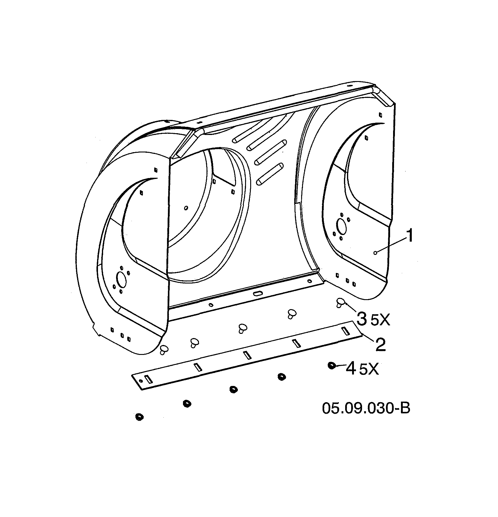 Auger housing