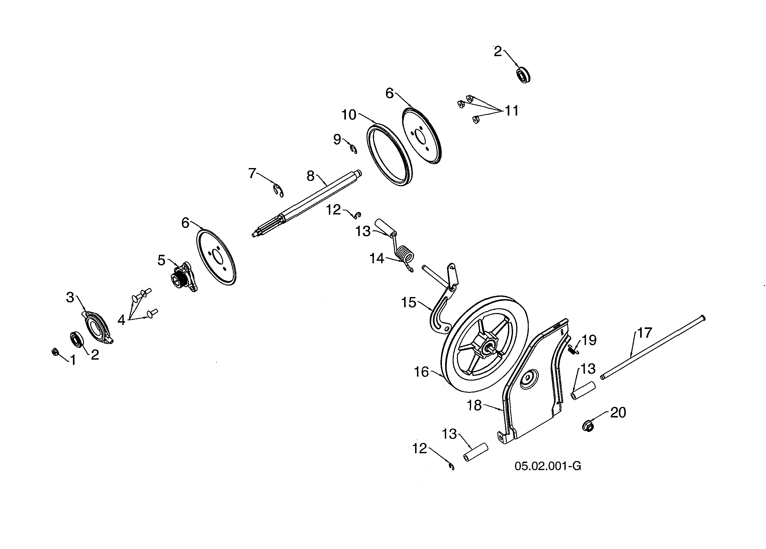 Friction pulley