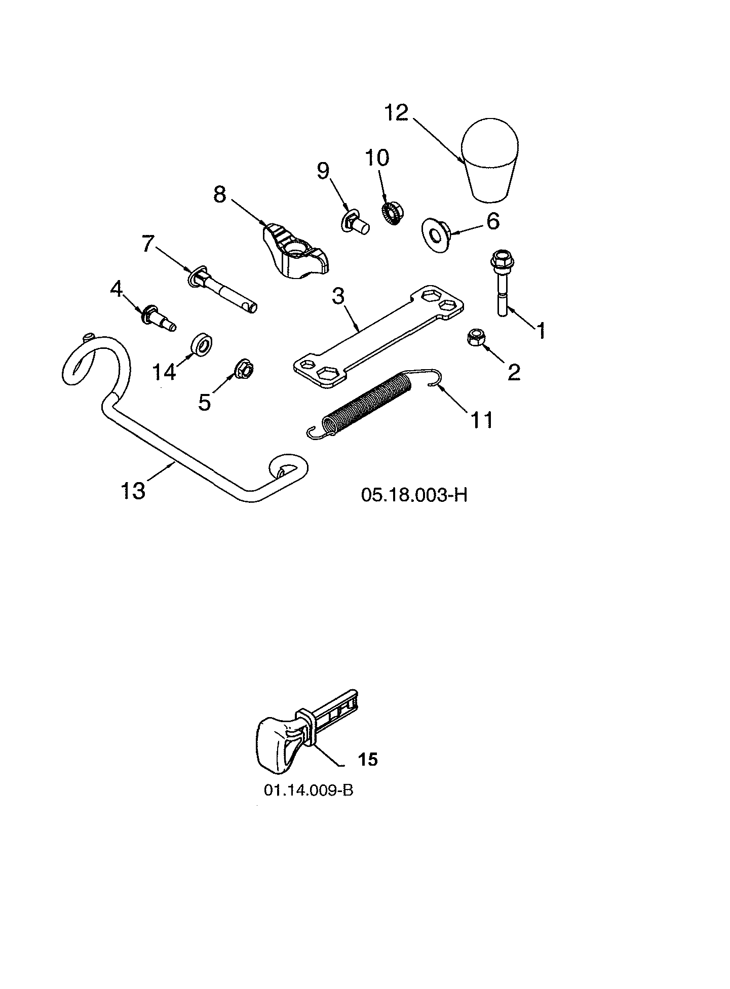 Bag of parts
