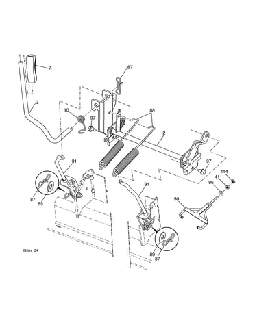 Mower lift