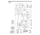 Husqvarna YT42DXLS-96043028100 schematic diagram diagram