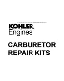 Carburetor repair kits