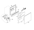 Bosch SHU66C05UC/23 door/dispenser diagram