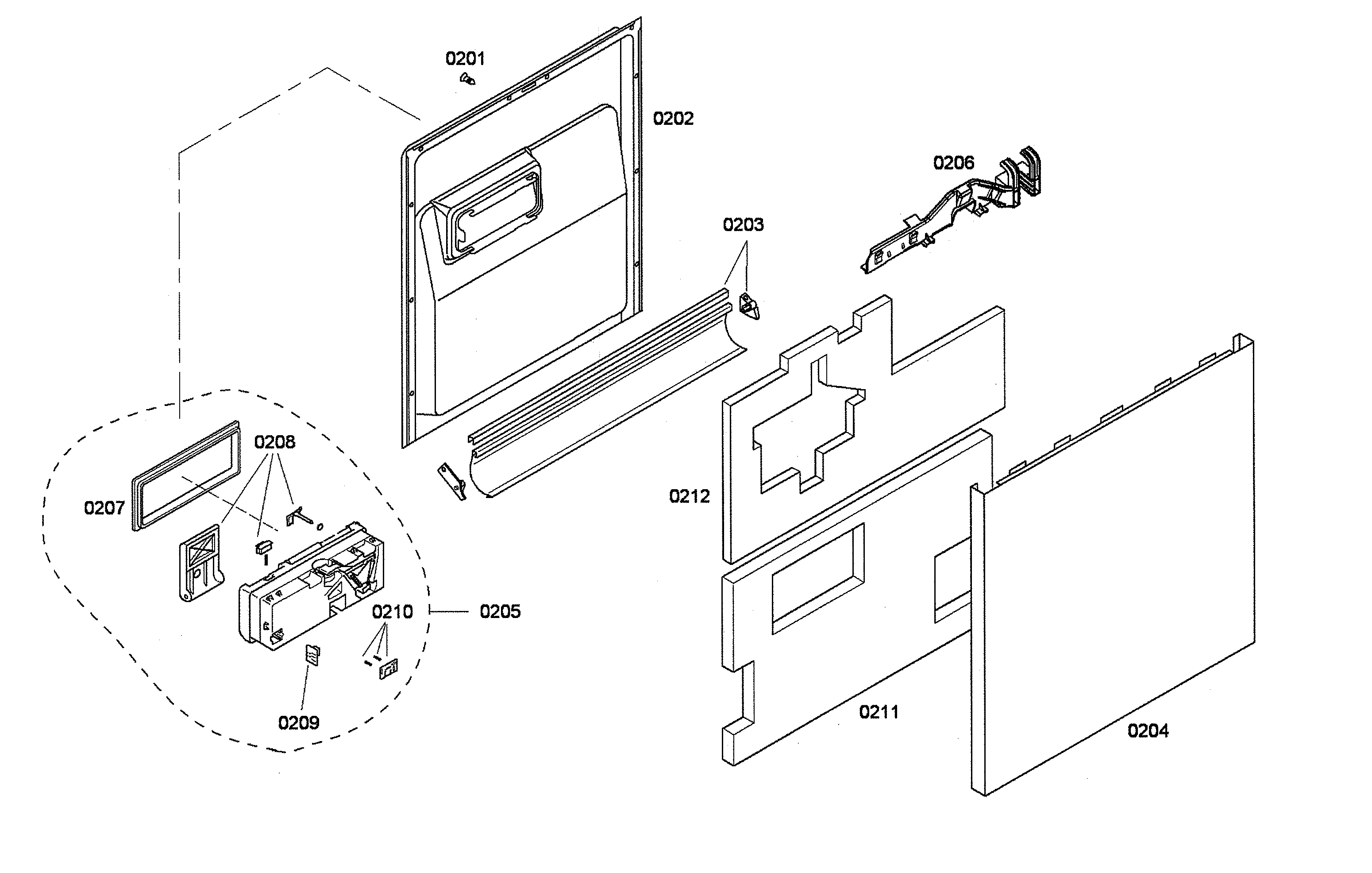 Door/dispenser
