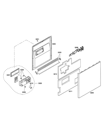 Door/dispenser