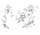 Bosch SHU66C05UC/23 heater/sump/pump diagram