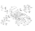 Bosch SHU66C05UC/23 base/drain hose/lever diagram