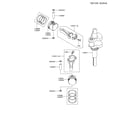 Kawasaki FH430V-AS04 piston/crankshaft diagram