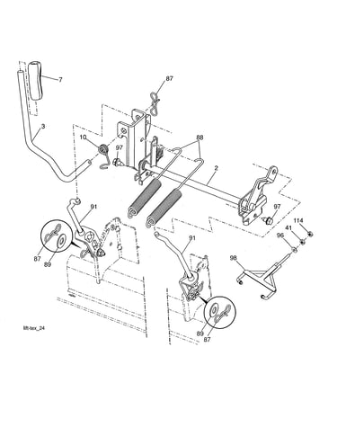 Mower lift